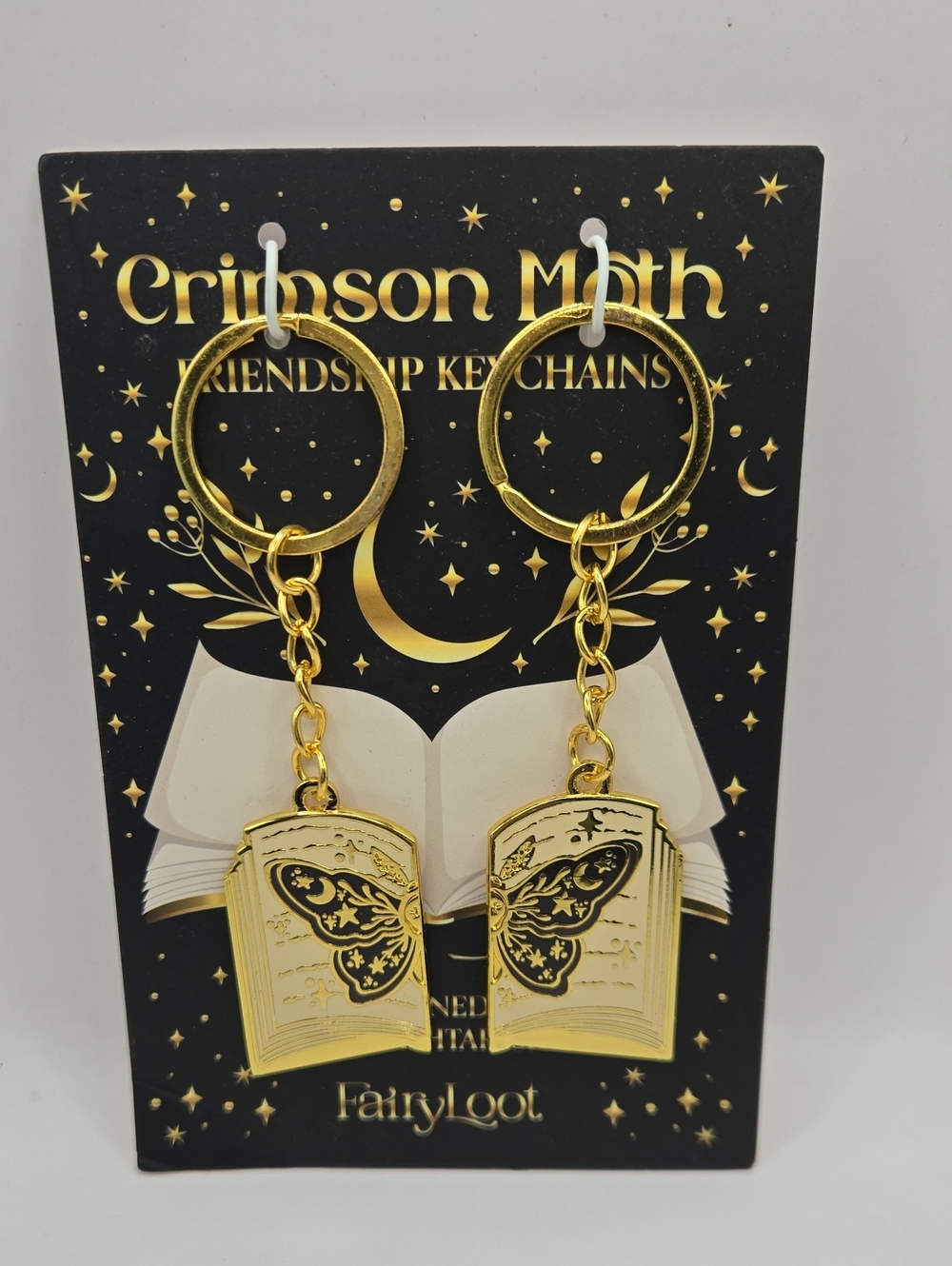 NEW Crimson Myth Gold Friendship Keychains - FairyLoot